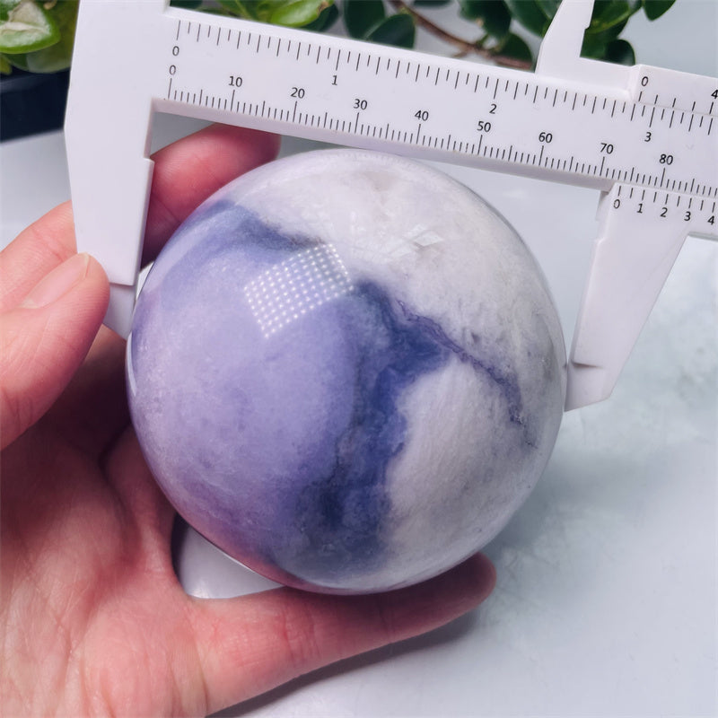 Silk Fluorite Spheres