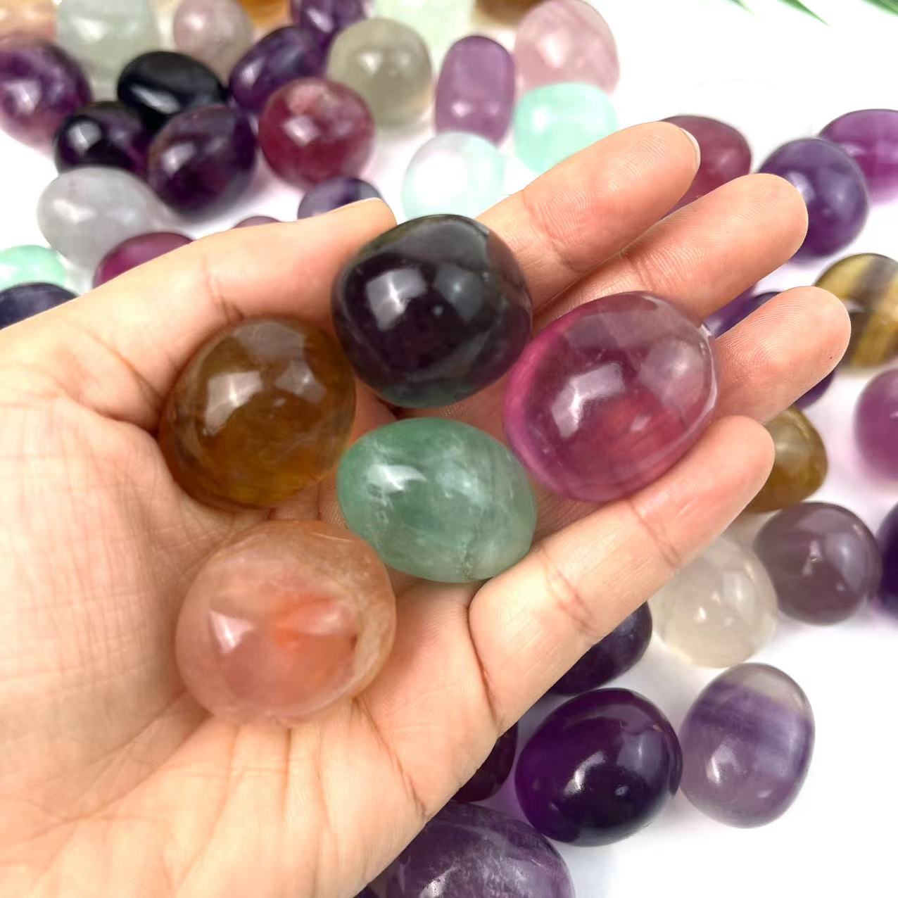 Fluorite Tumble Stones