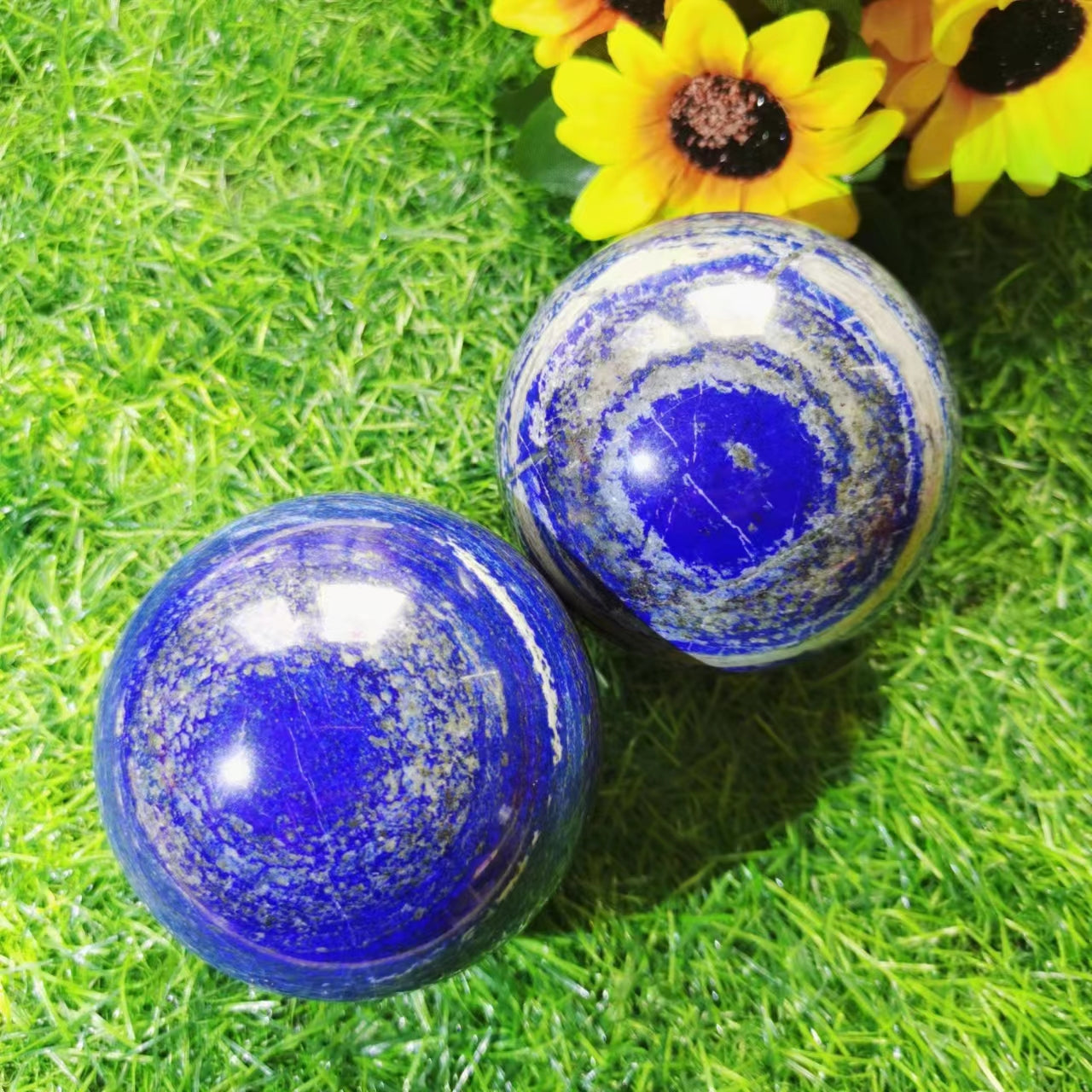 Lapis Lazuli Spheres