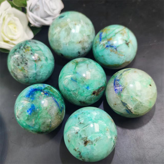 Chrysocolla Spheres