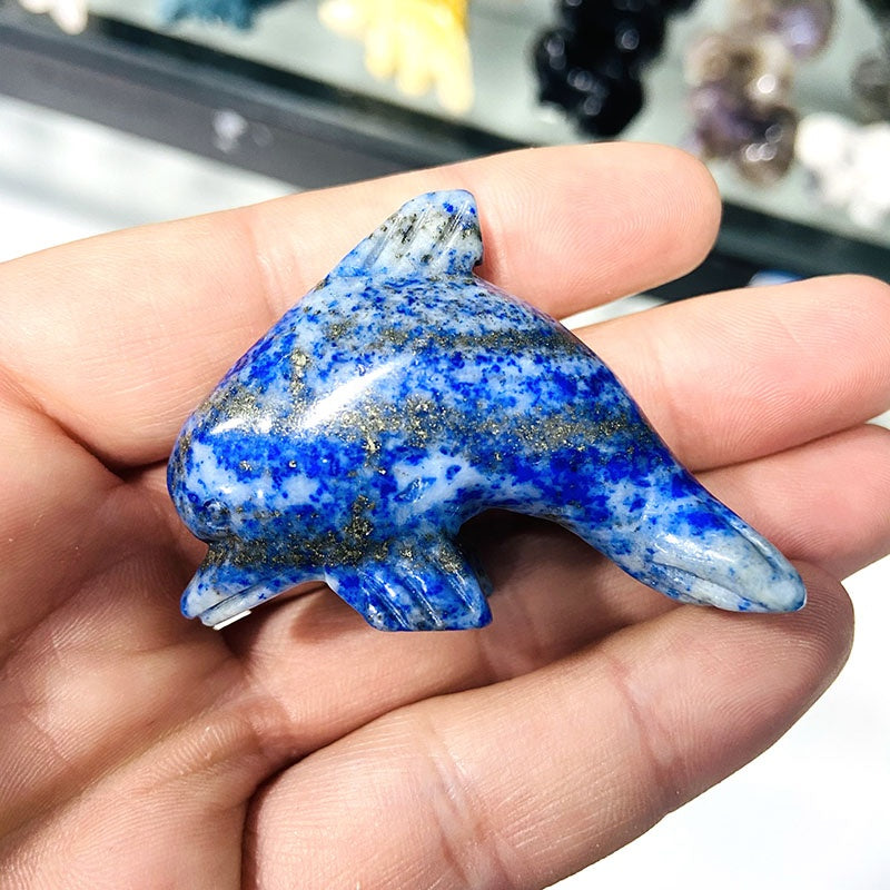 Crystal Gemstone Dolphin 2 Inch /2.5 Inch
