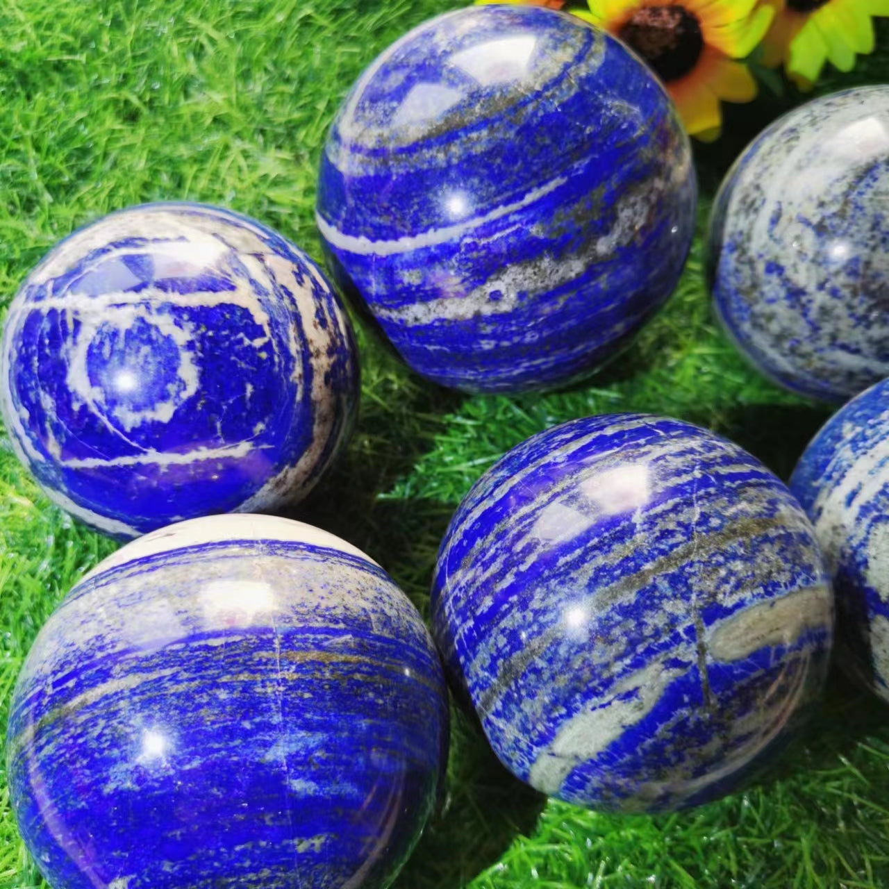 Lapis Lazuli Spheres