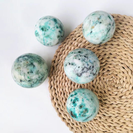 Chrysocolla Spheres
