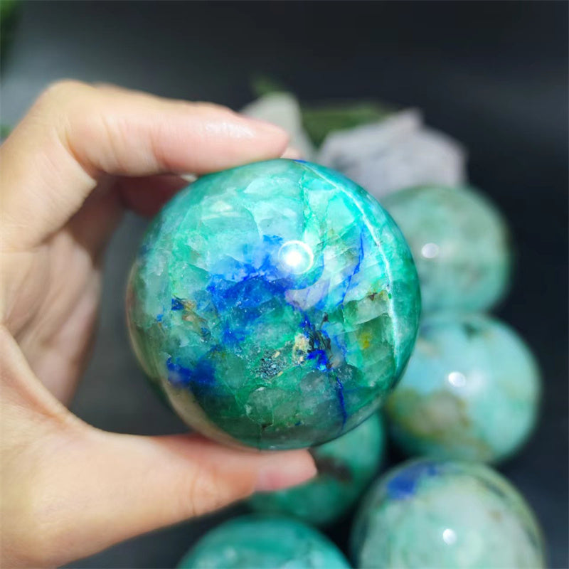 Chrysocolla Spheres