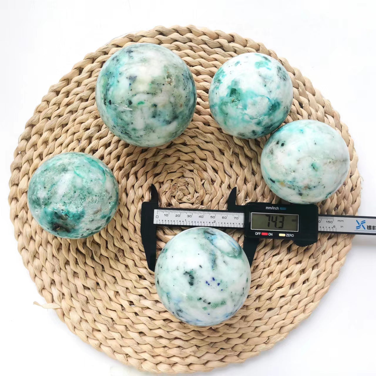 Chrysocolla Spheres