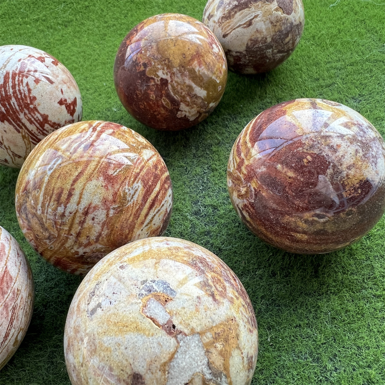 Van Gogh Stone Spheres