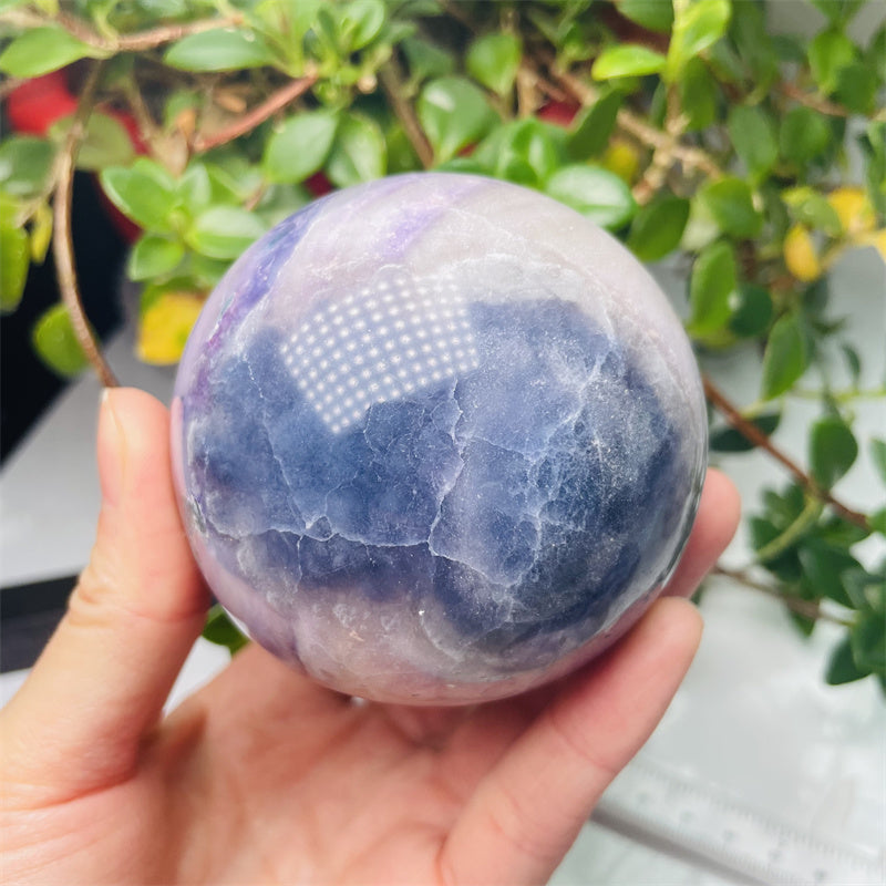 Silk Fluorite Spheres