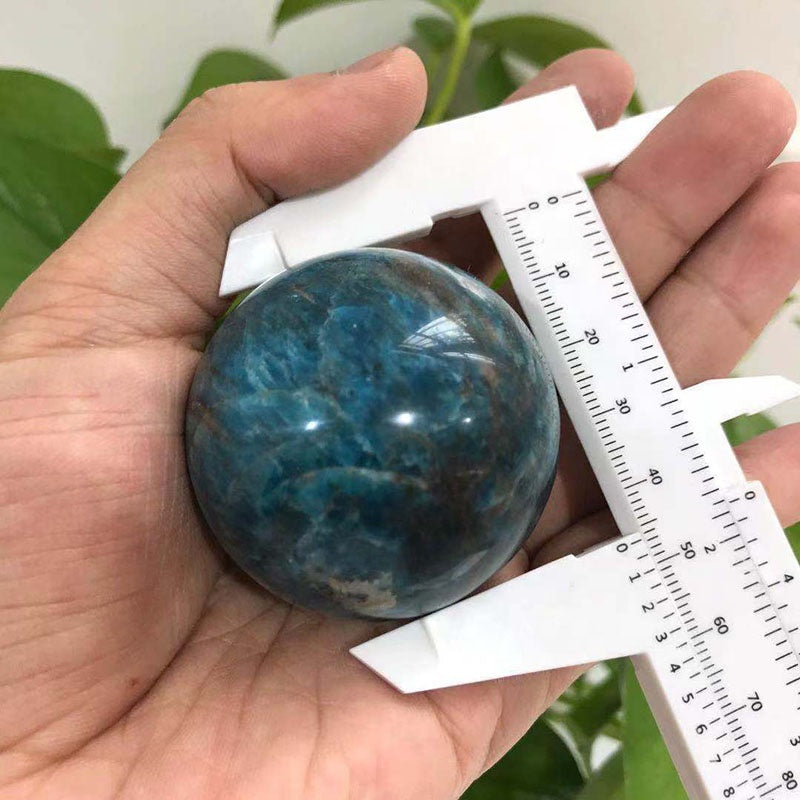 Blue Apatite Spheres