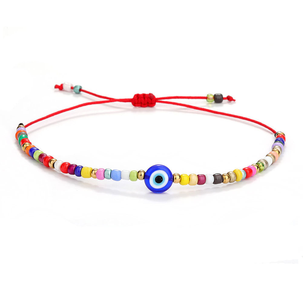 Evil Eye Life Tree Elephant Turtle Bead Bracelets