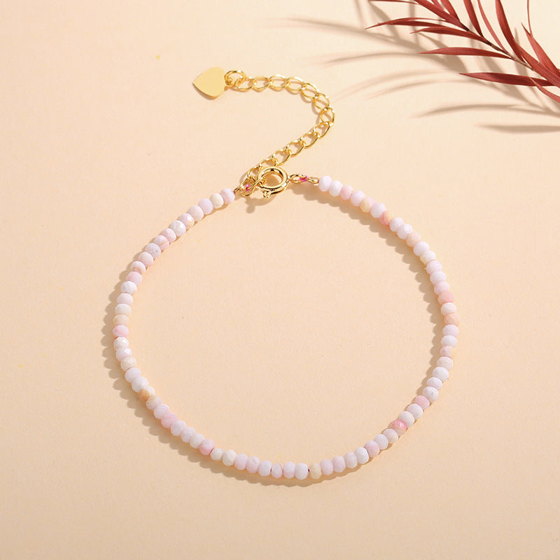 Queen Shell Rouge 2.5mm Facet Bracelets