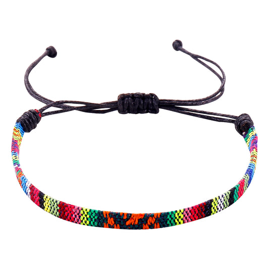Bohemian Beach Hand-Woven Peruvian Knot Bracelets