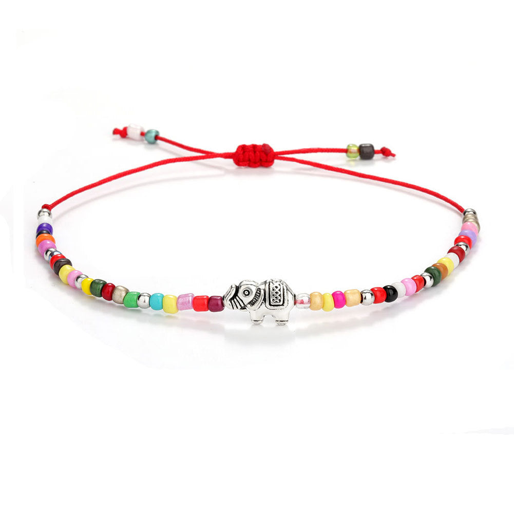 Evil Eye Life Tree Elephant Turtle Bead Bracelets