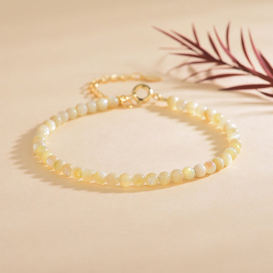 Natural Shell Stone Facet Bracelets