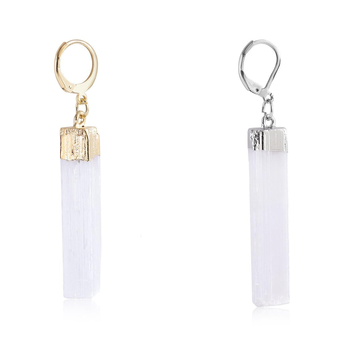 Selenite Wand Pendulum Pendants