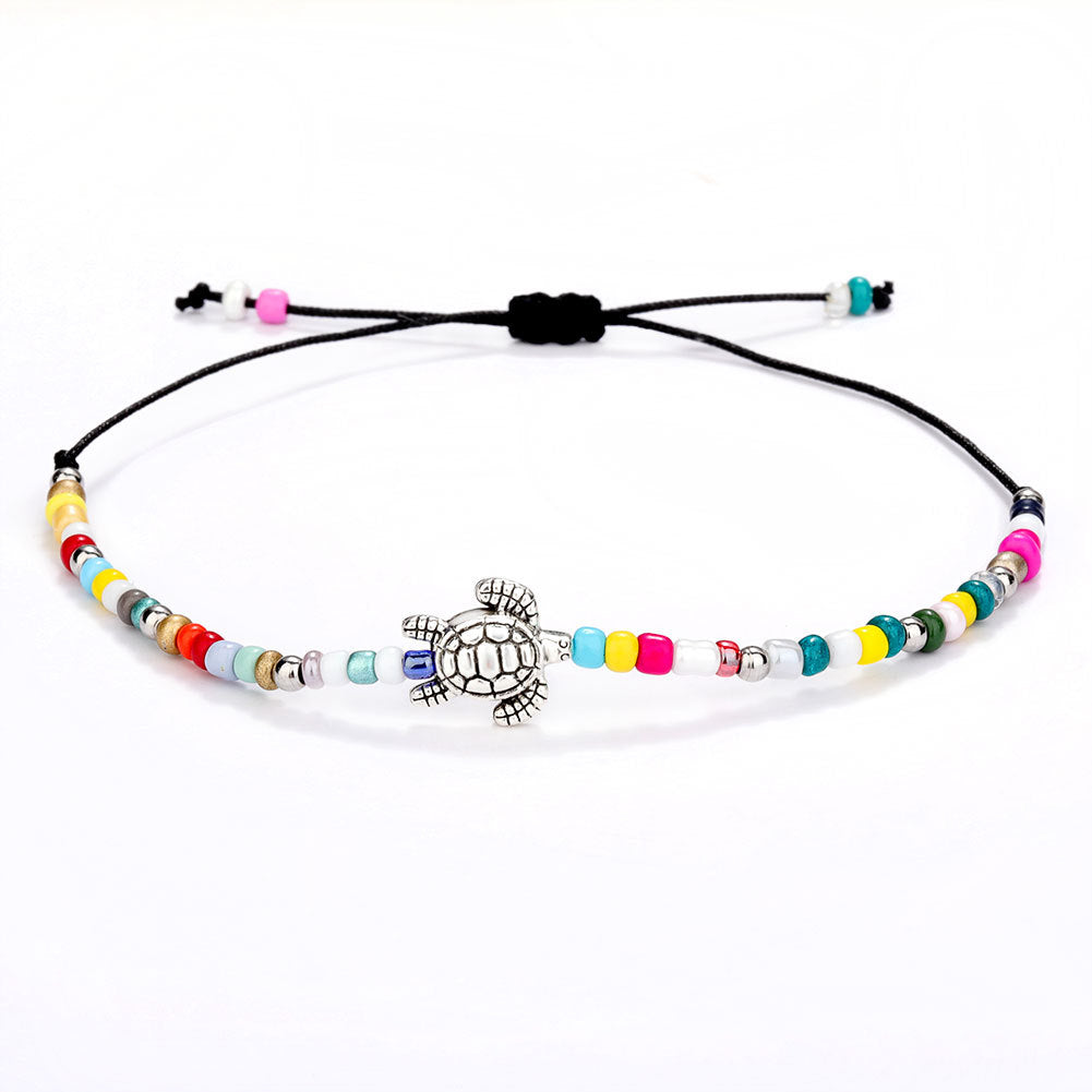 Evil Eye Life Tree Elephant Turtle Bead Bracelets