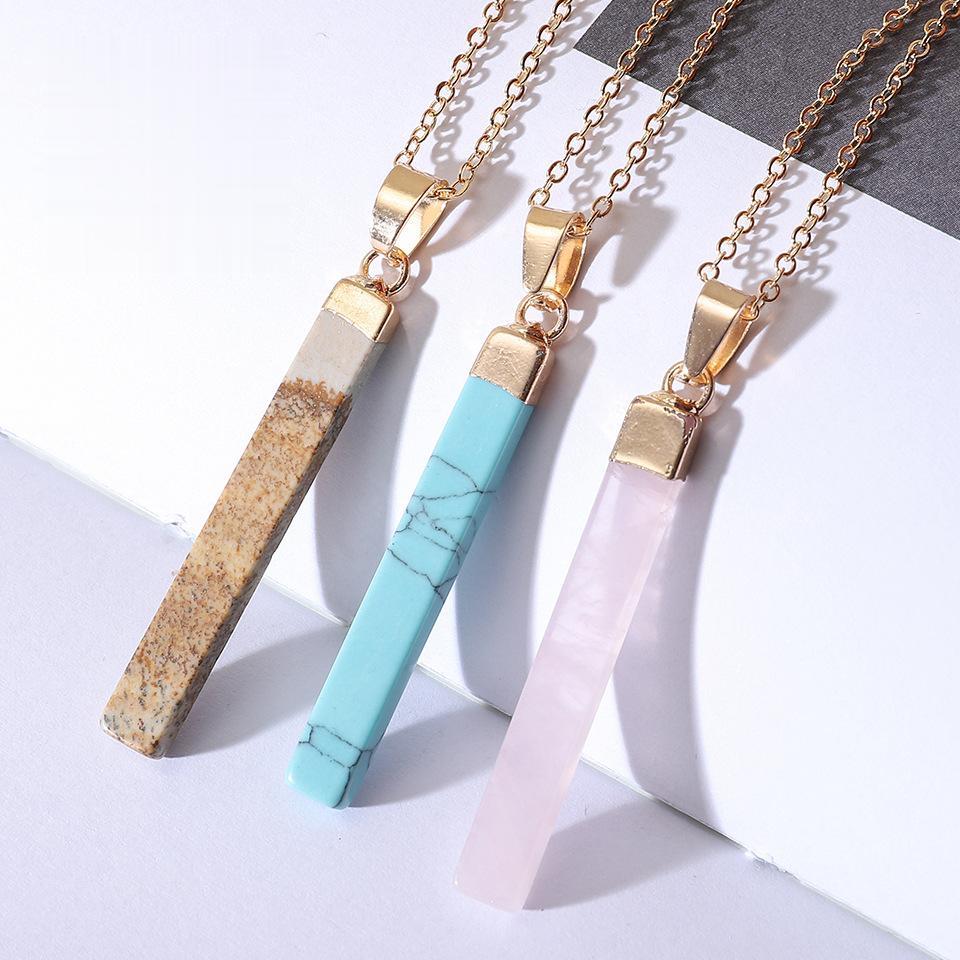 Cuboid Long Pendulum Pendants
