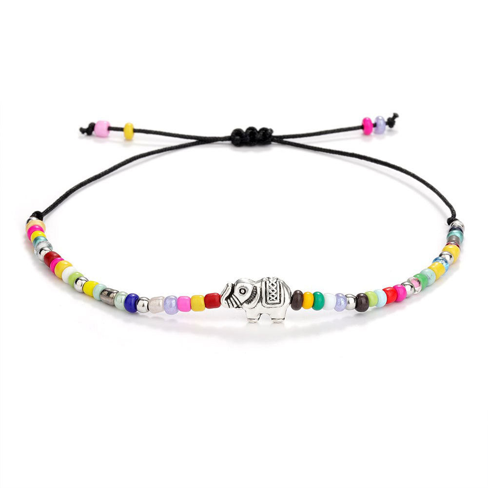 Evil Eye Life Tree Elephant Turtle Bead Bracelets