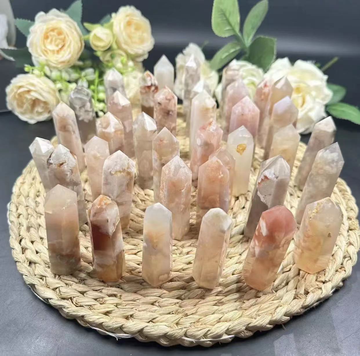 Flower Agate Points