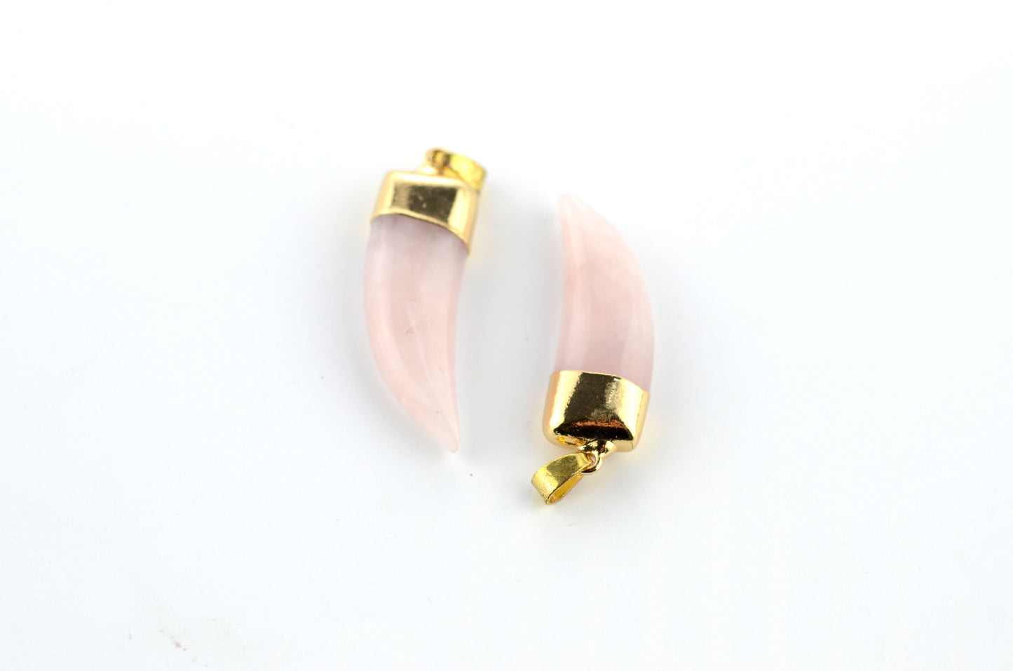 Horn Shape Crystal Pendants for Necklace