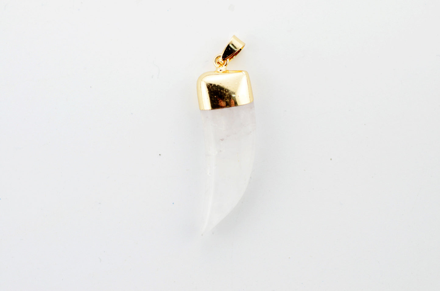 Horn Shape Crystal Pendants for Necklace