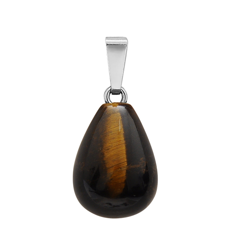 Crystal Egg Drop Pendants for Necklace