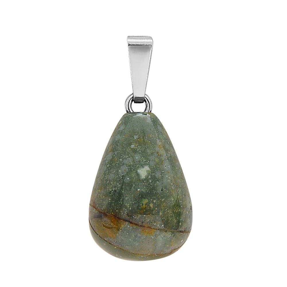 Crystal Egg Drop Pendants for Necklace