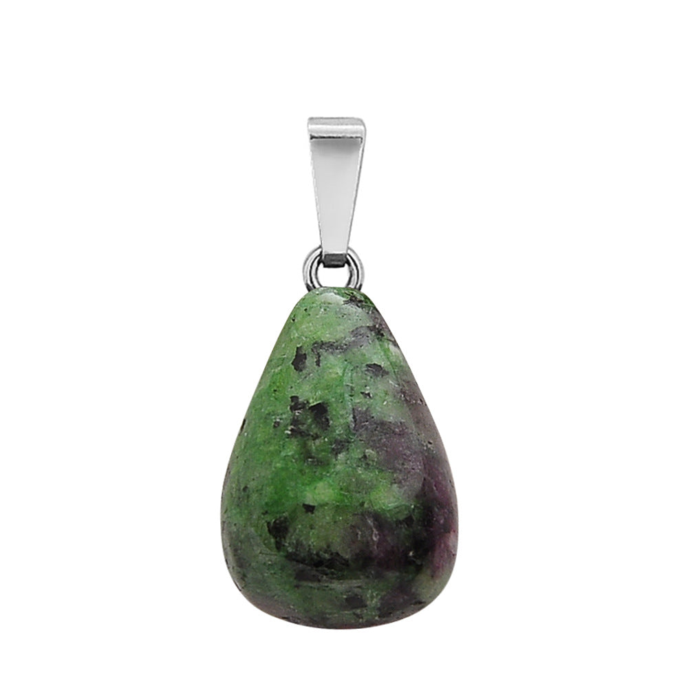Crystal Egg Drop Pendants for Necklace