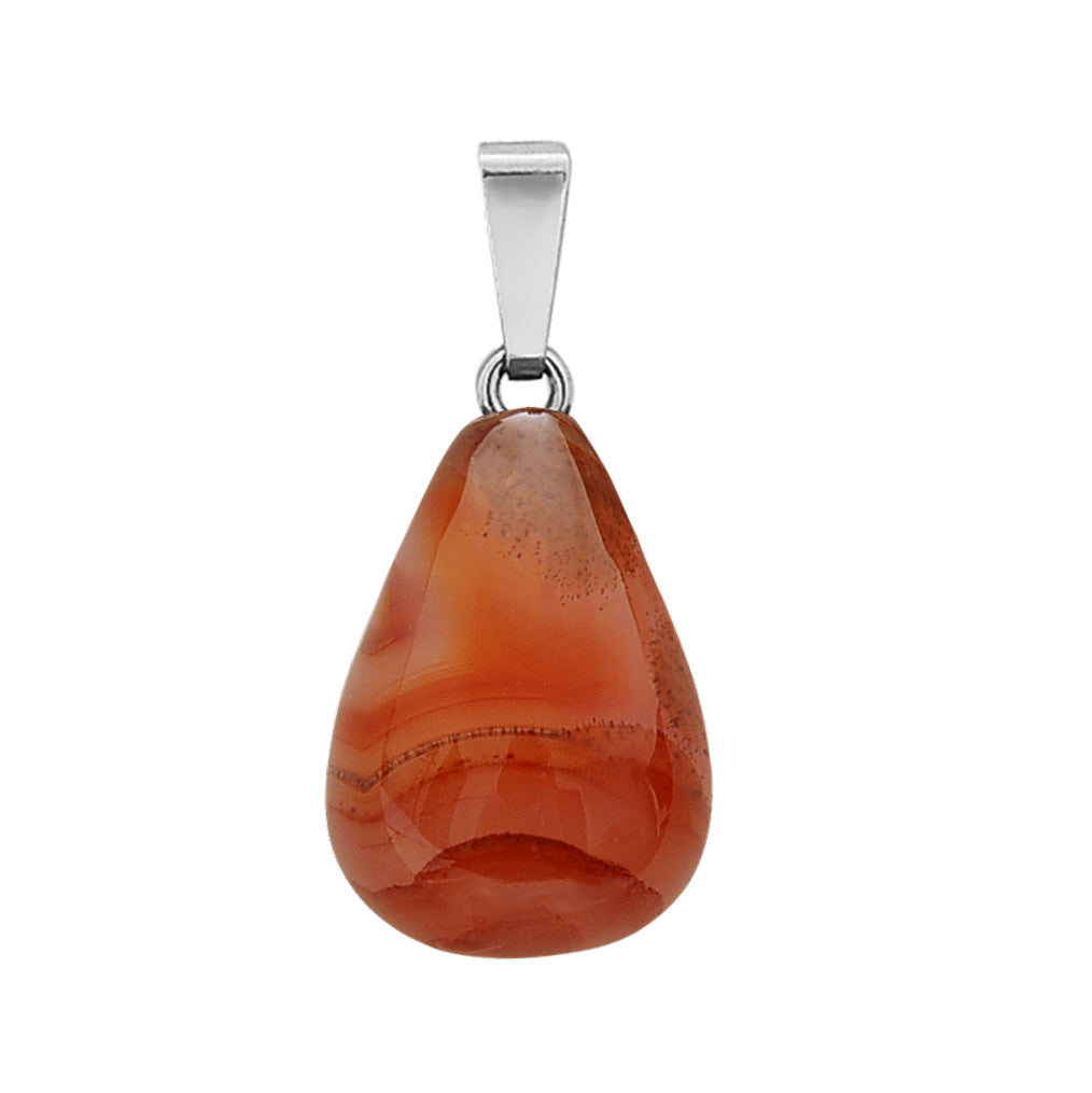 Crystal Egg Drop Pendants for Necklace