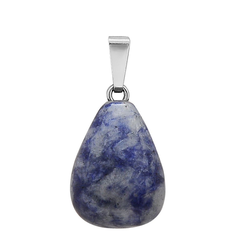 Crystal Egg Drop Pendants for Necklace