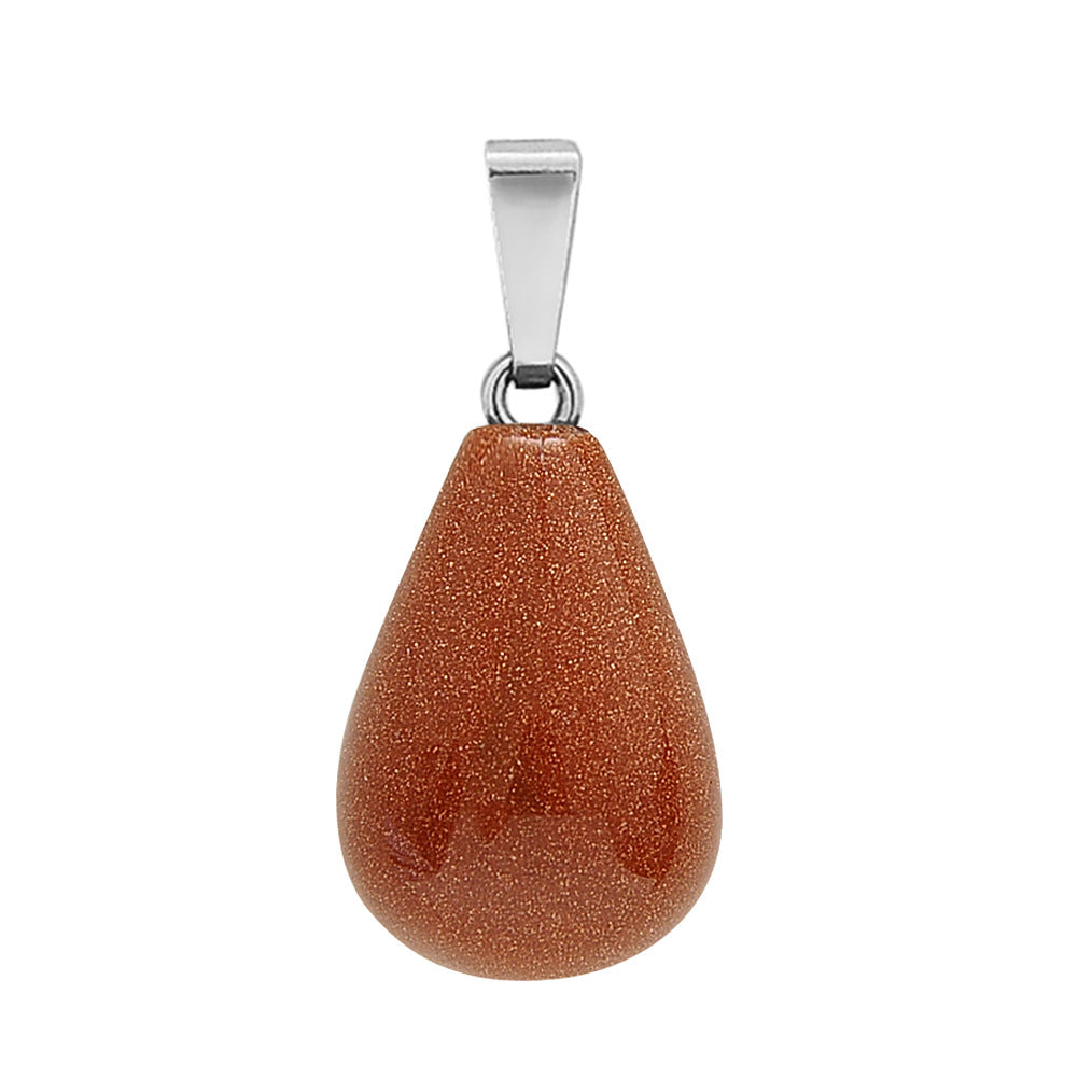 Crystal Egg Drop Pendants for Necklace