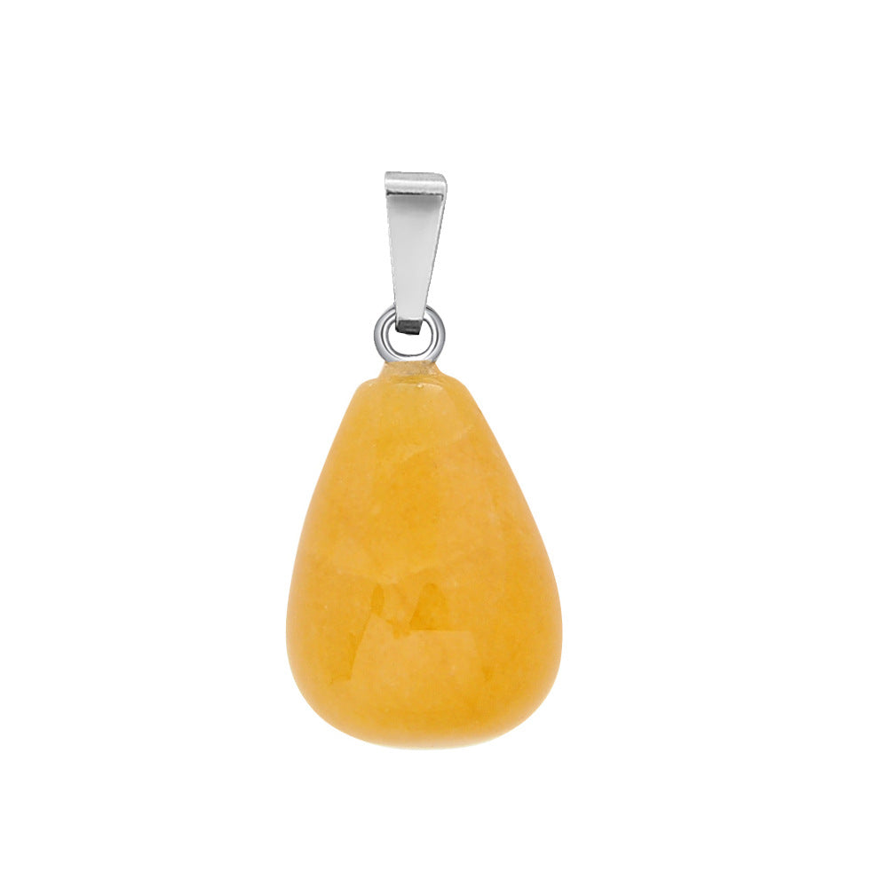 Crystal Egg Drop Pendants for Necklace