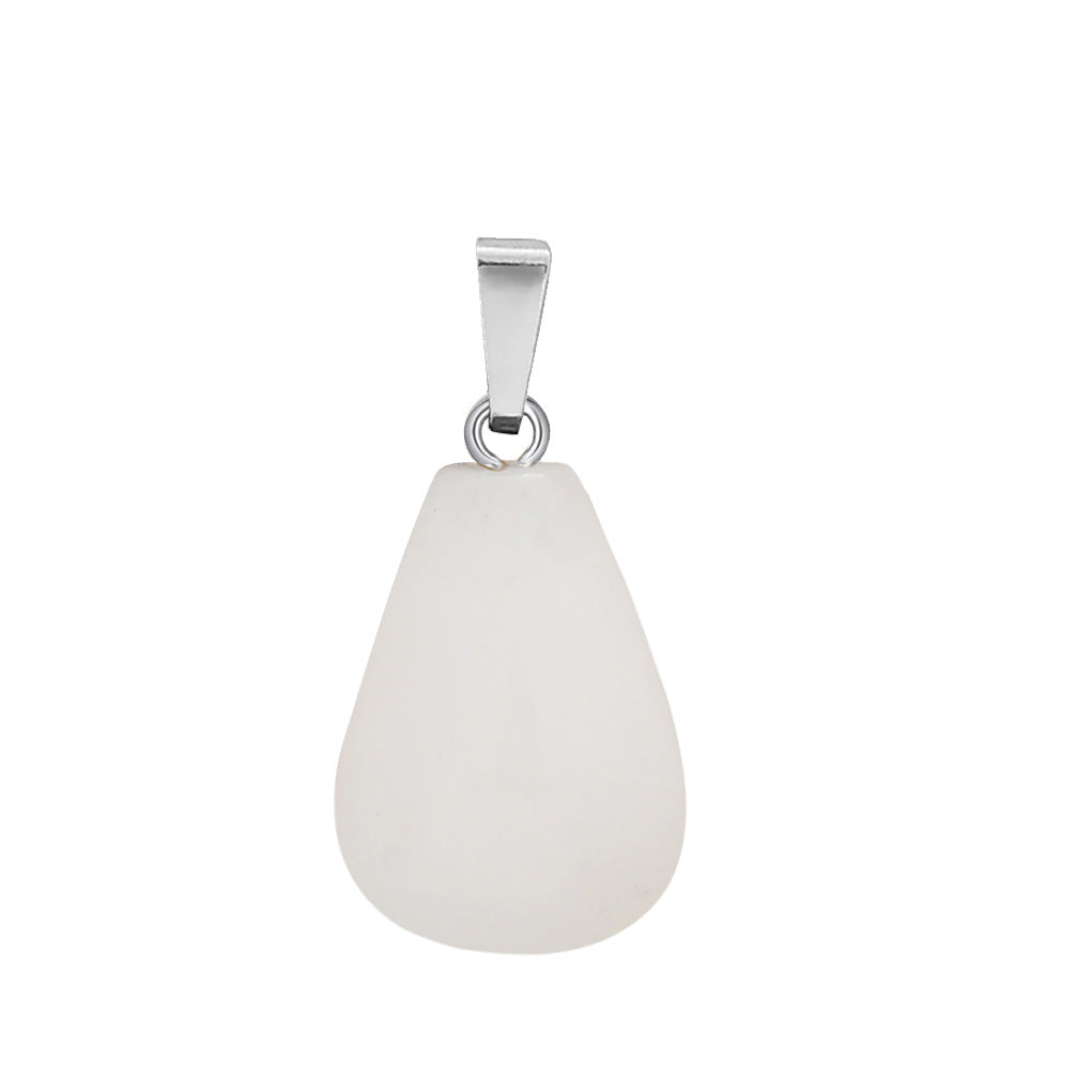 Crystal Egg Drop Pendants for Necklace