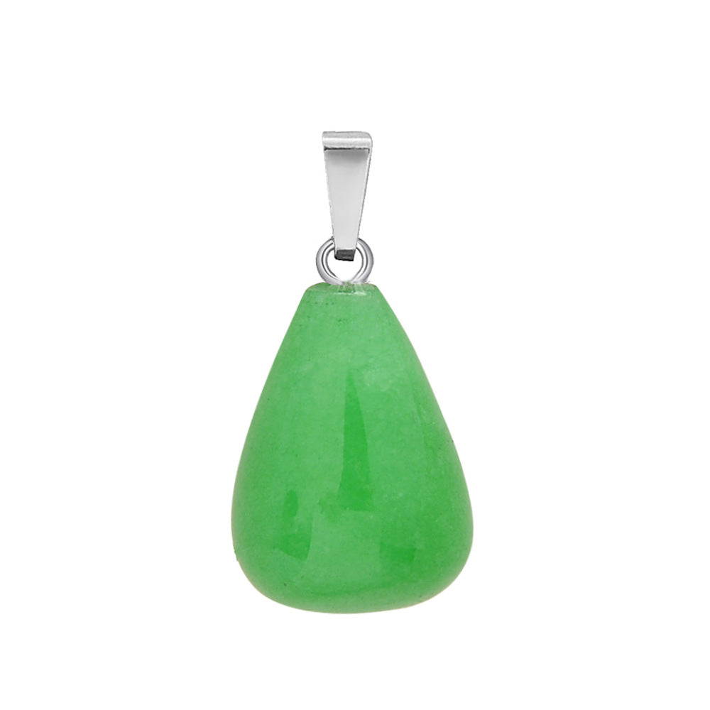 Crystal Egg Drop Pendants for Necklace
