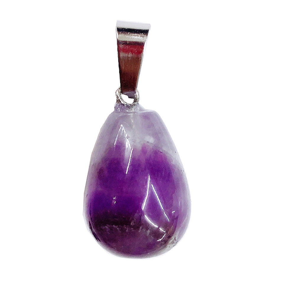 Crystal Egg Drop Pendants for Necklace