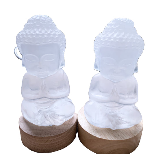 Selenite Buddha Sculpture Carvings