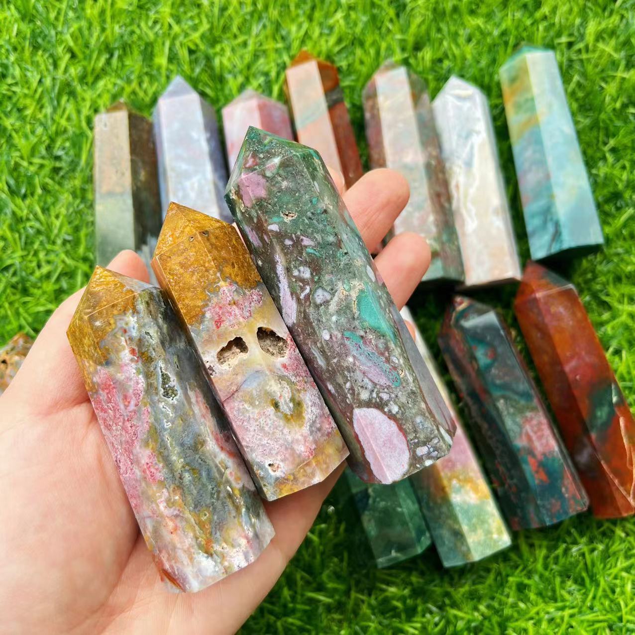 Ocean Jasper Point Wands