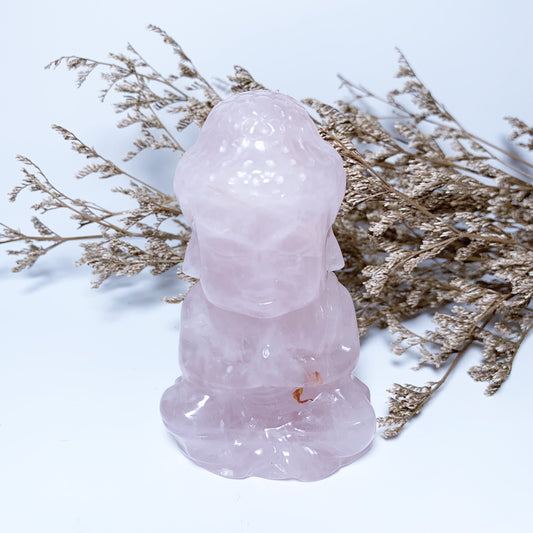 Roes Quartz Buddha Carvings