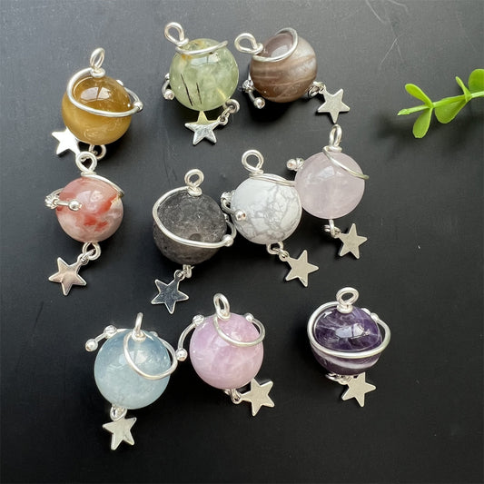Chakra Planet Star Pendants