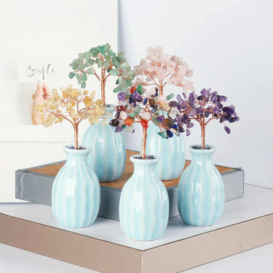 China Vase Gem Trees