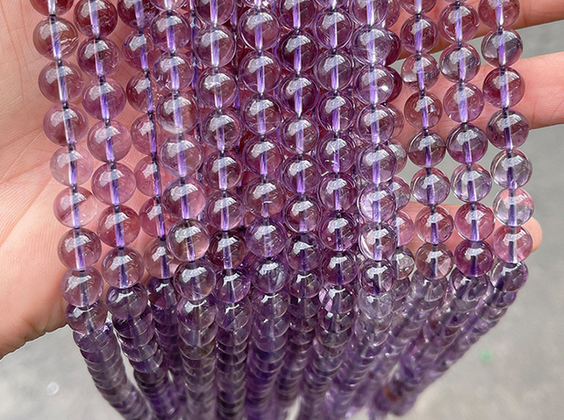 Multi Materials/Sizes of Crystal Bead Strands