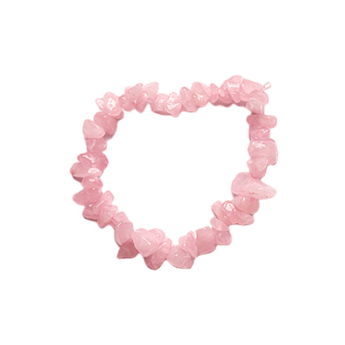 Rose Quartz Chip Bracelets