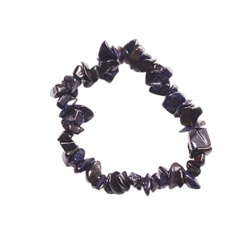 Blue Sandstone Chip Bracelets
