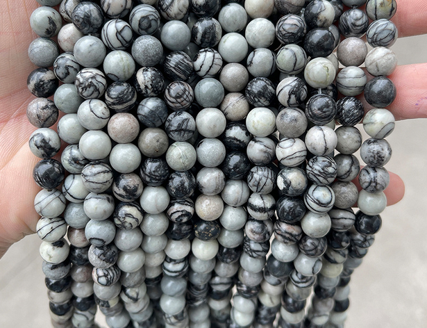 Multi Materials/Sizes of Crystal Bead Strands