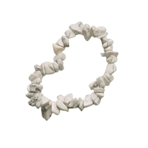 Howlite Chip Bracelets