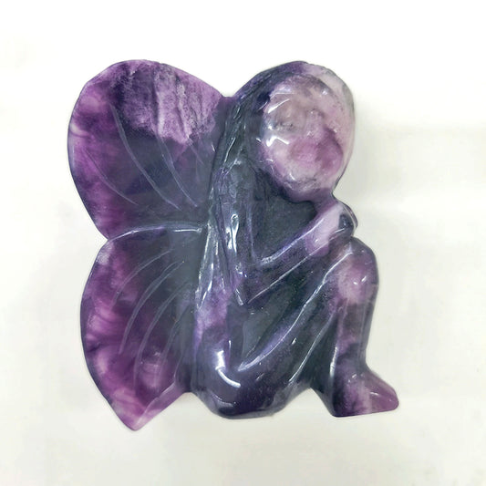 Purple Fluorite Butterfly Fairy