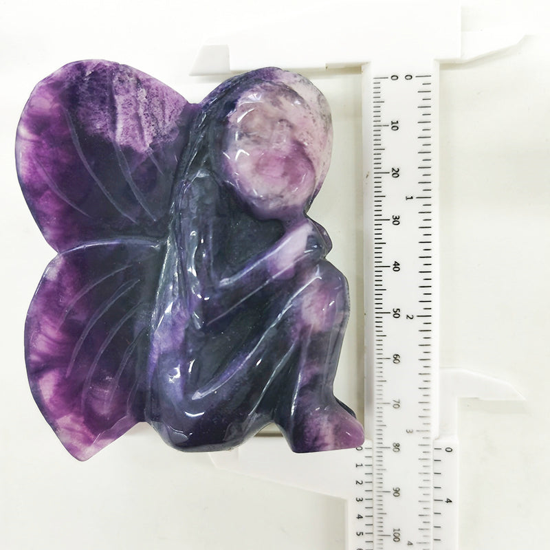 Purple Fluorite Butterfly Fairy