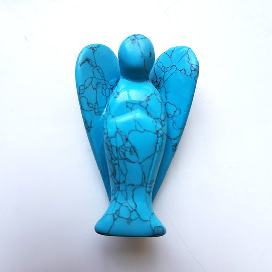 Blue Turquoise Angel 3 Inch