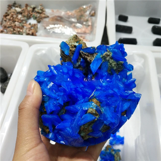 Blue Chalcanthite Specimen
