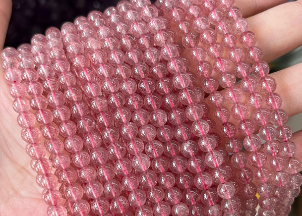 Multi Materials/Sizes of Crystal Bead Strands