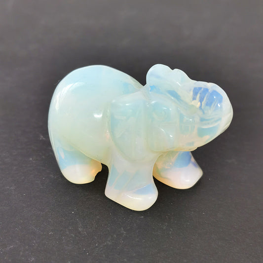 Opalite Elephant 2 Inch